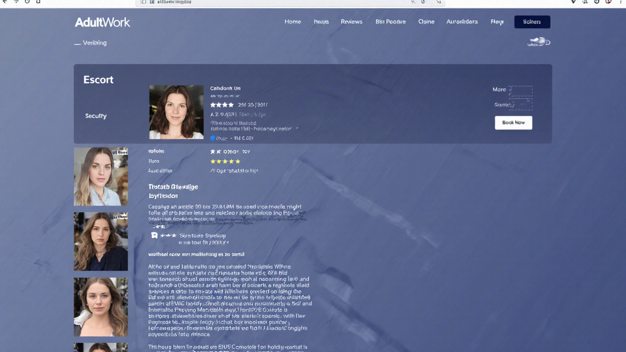 A verified escort profile on AdultWork London with authentic photos, detailed bio, and client reviews.